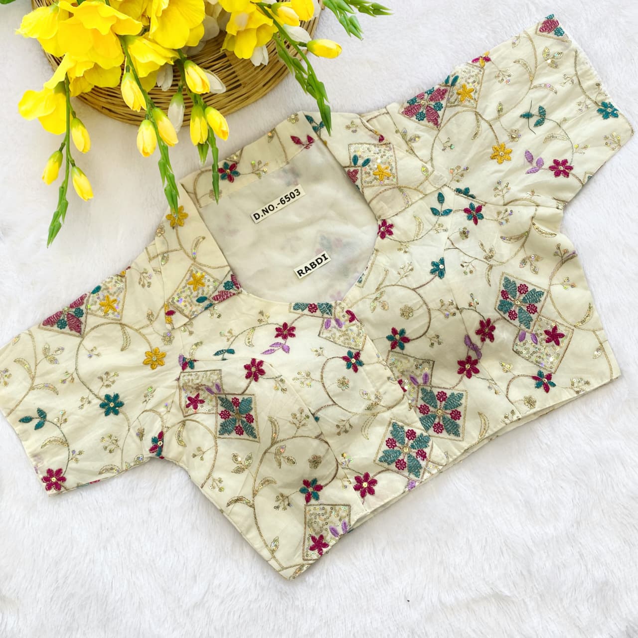 Kora Cotton Collar Blouse (BL6503)