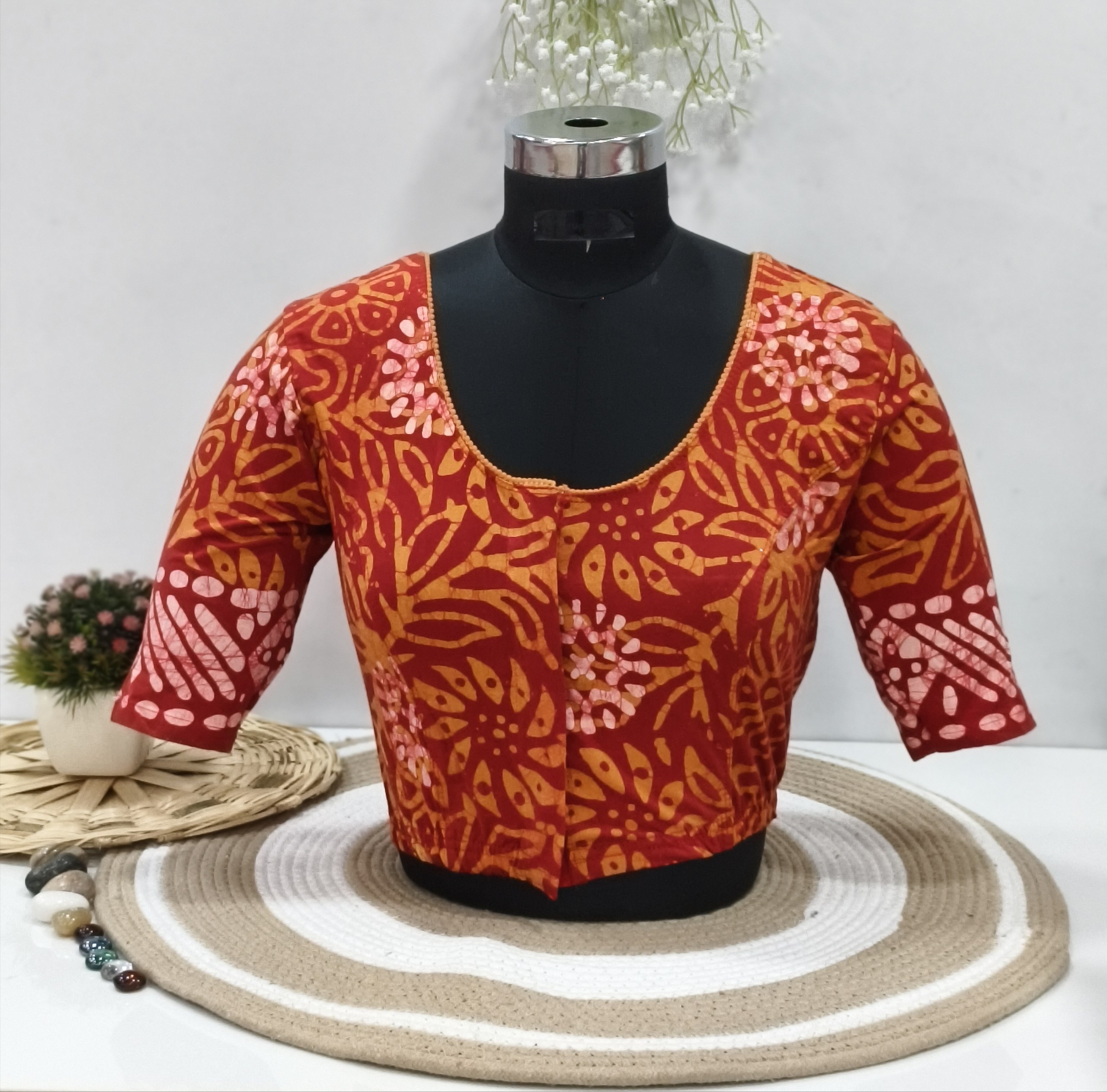 Batik Print Stretchable Blouse (BPS)