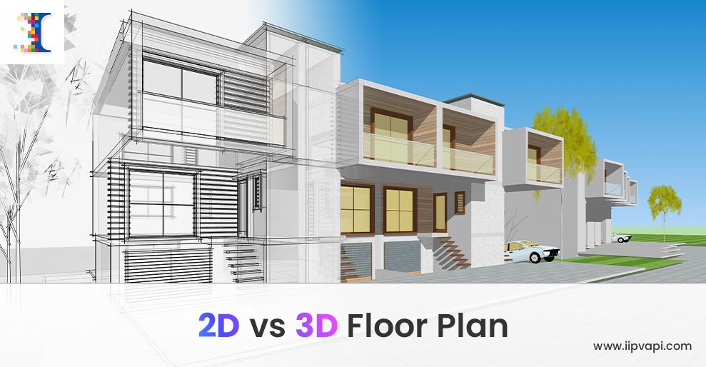 2D vs 3D Floor Plan : Explore the Differences