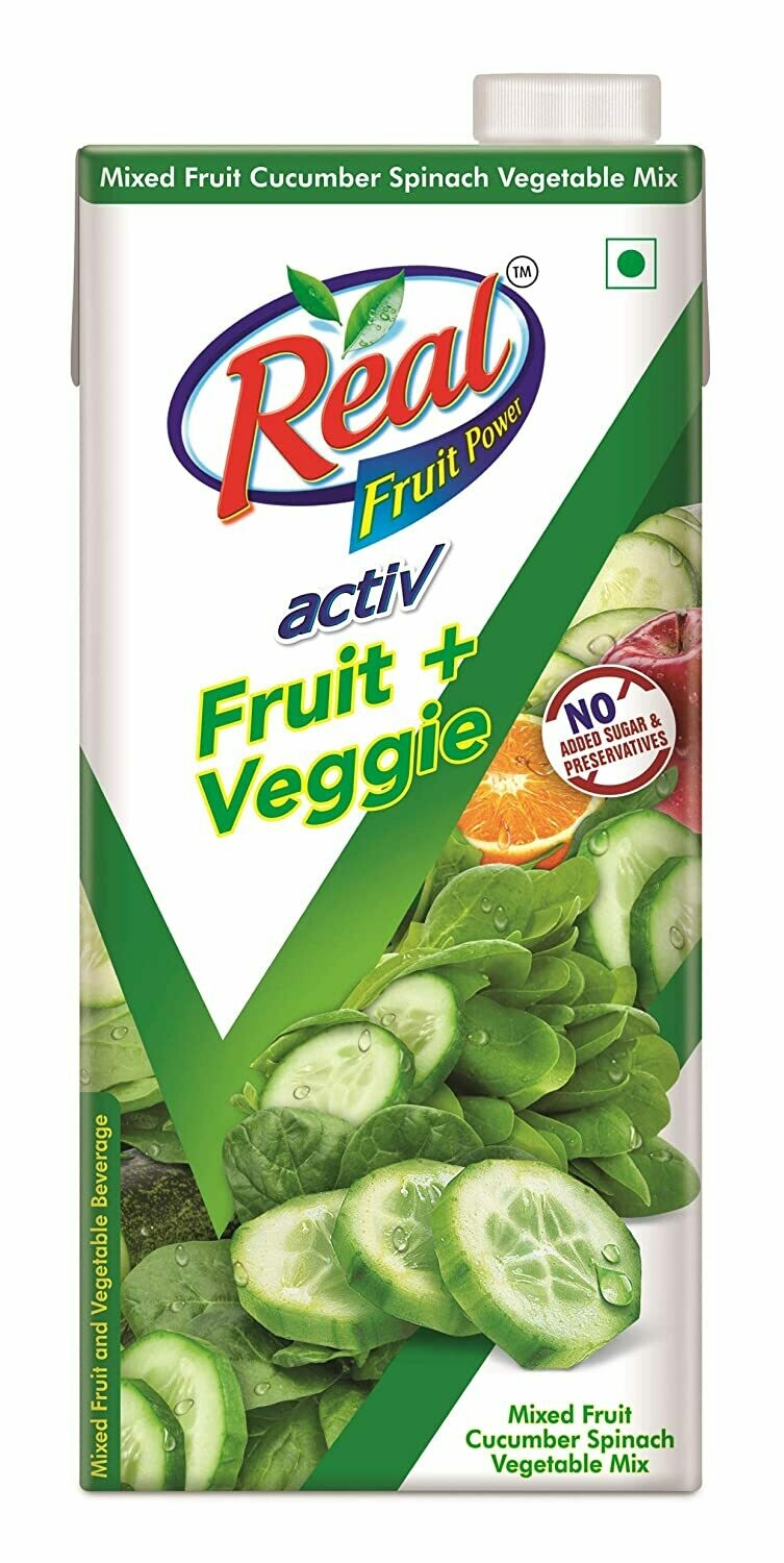 Dabur Real Activ Cucumber Spinach | 1L