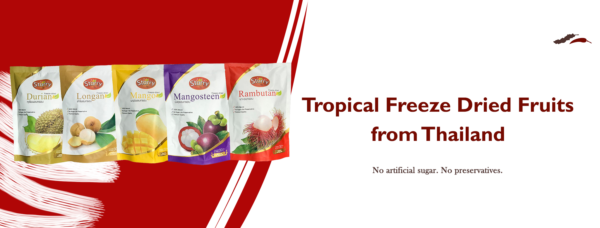 Freeze Dried Tropical Fruits Freeze Dried Tropical Fruits