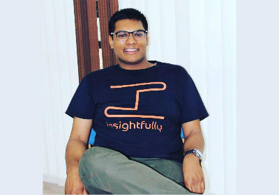 Chirag Kulkarni CEO Insightfully takeover logo on StartupJourney Snapchat