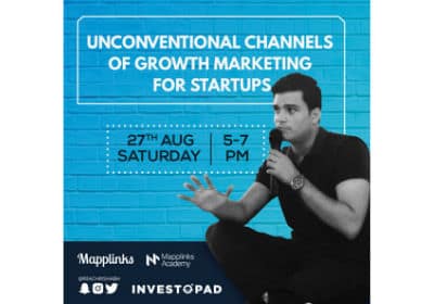 Rishabh Investopad Unconventional Marketing Event on StartupJourney Snapchat