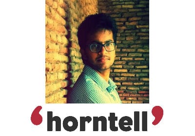 Mohit Mamoria CEO Horntell takeover logo on StartupJourney Snapchat