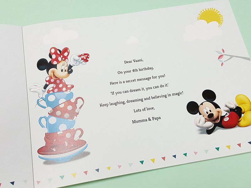 a personalised storybook with