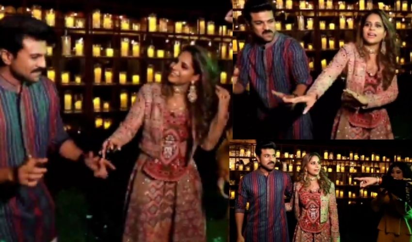 Ram Charan :  మరదలితో కలిసి స్టెప్పులేసిన మెగా పవర్ స్టార్