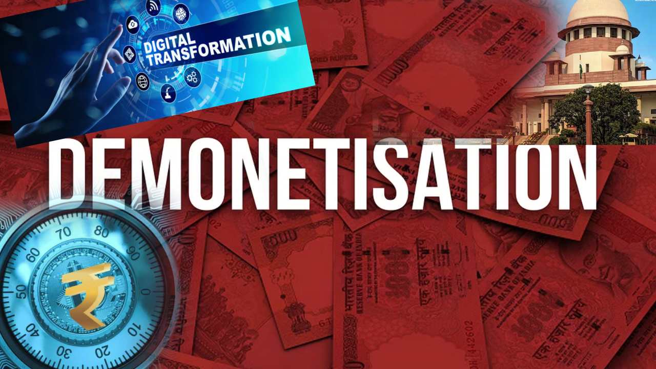 DEMONETISATION EFFECT : పెద్ద నోట్ల రద్దు నుంచి డిజిటల్‌ రూపీ దాకా..భారత ఆర్థిక వ్యవస్థలో మార్పులు,భారీగా పెరిగిన డిజిటిల్‌ ట్రాన్సాక్షన్స్‌