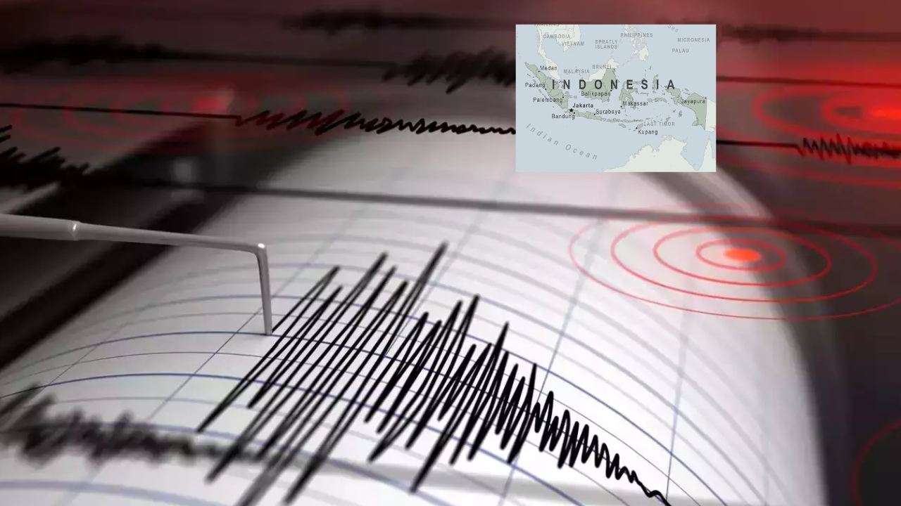 Earthquake In Indonesia : ఇండోనేషియాలో భూకంపం.. 6.3 తీవ్రత నమోదు