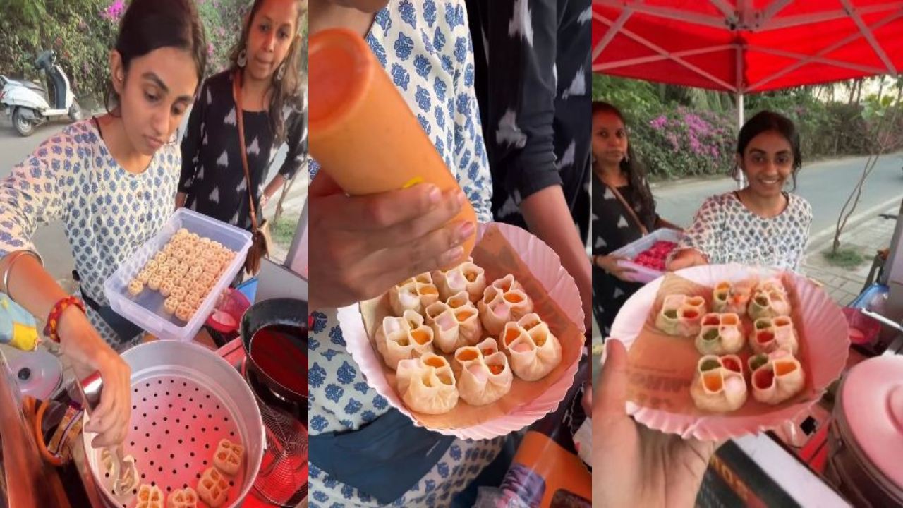 Shot Momos : కాలేజీ అమ్మాయి కొత్త వంటకం “షాట్ మోమోస్”.. ఓ వైపు చదువుకుంటూ.. మరోవైపు కష్టపడుతూ..