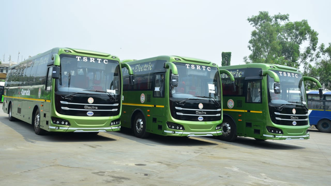TSRTC: ఎలక్ట్రిక్ ఏసీ బస్సులు వచ్చేస్తున్నాయ్.. ఈ-గరుడ పేరుతో అందుబాటులోకి