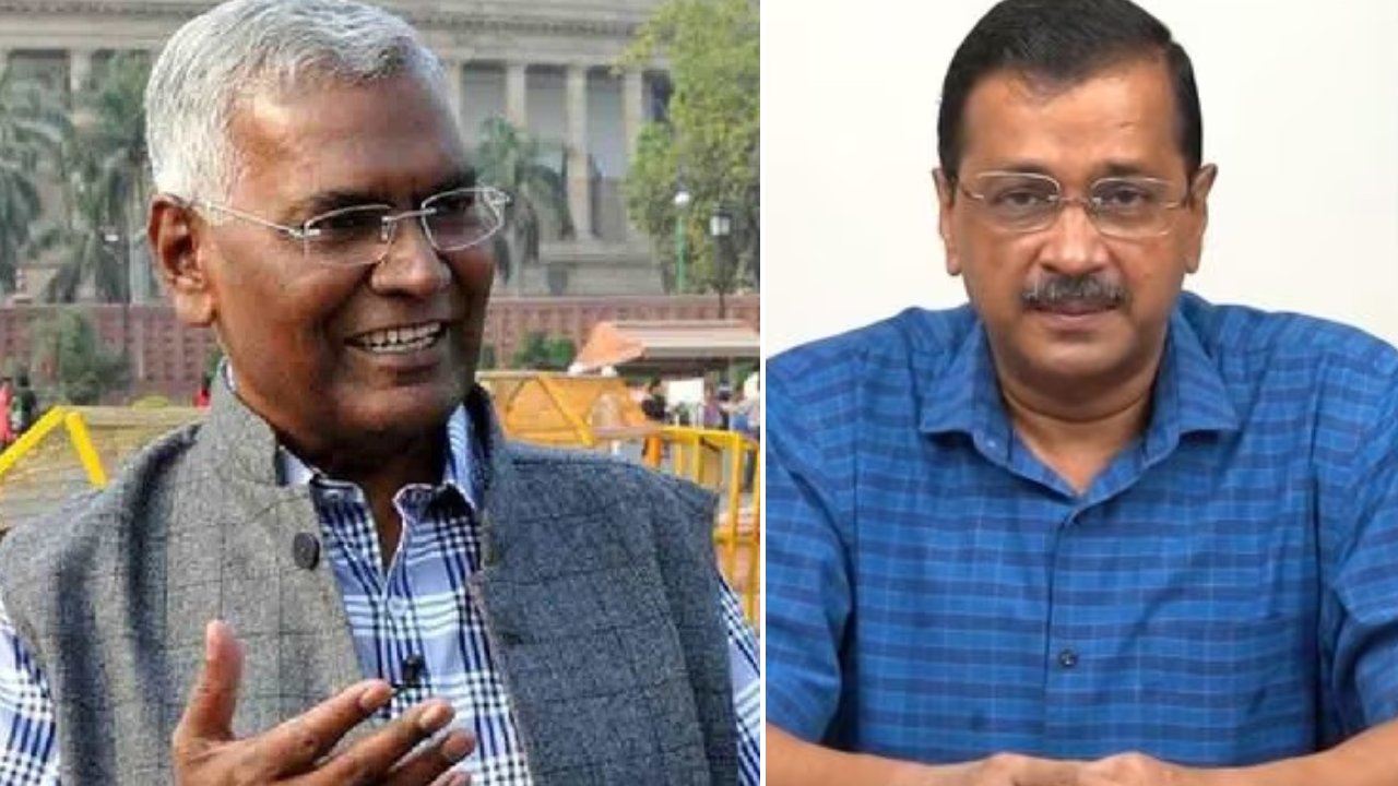 Arvind Kejriwal: సీపీఐ అగ్రనేతలతో ఢిల్లీ సీఎం కేజ్రీవాల్ భేటీ.. ఢిల్లీ ప్రభుత్వానికి అండగా ఉంటామని హామీ..