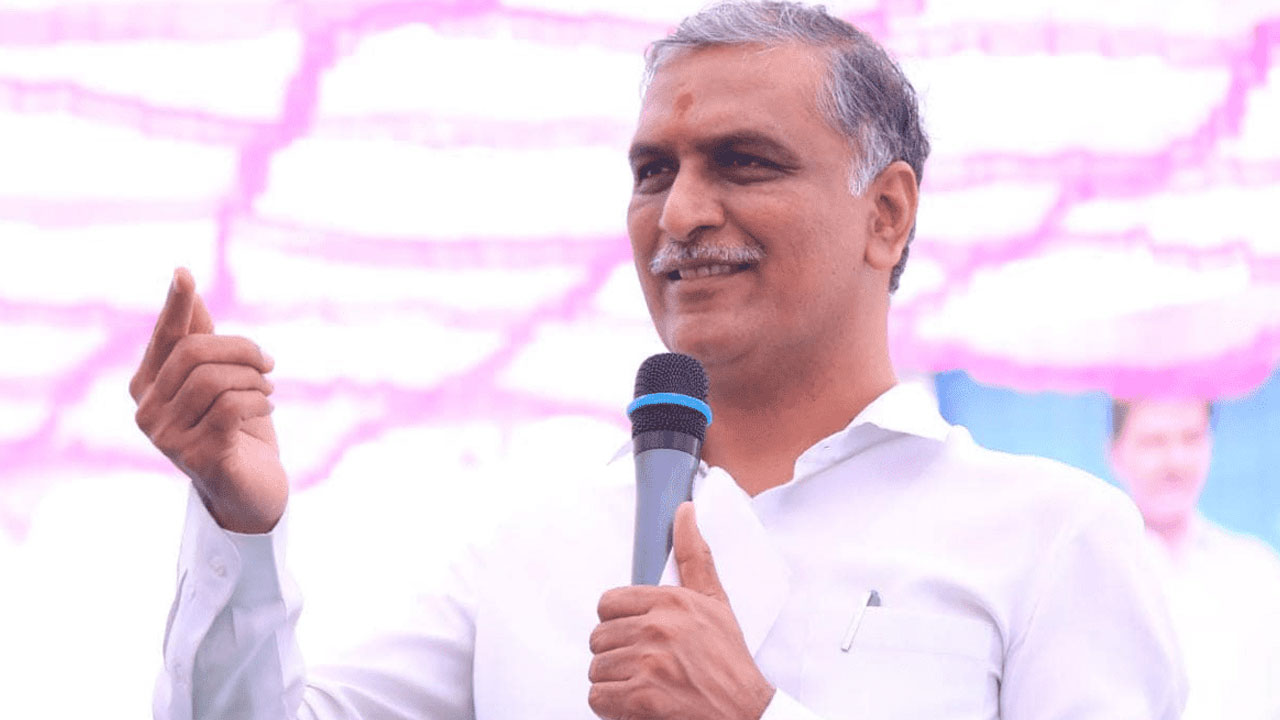 Harish Rao: ఈయన లోకల్ వ్యక్తి.. బీదవాడు, అందరివాడు: మంత్రి హరీశ్ రావు