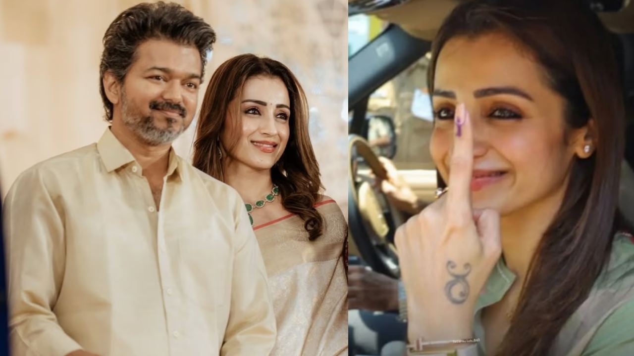 Trisha Vijay TVK: విజిల్ సౌండ్ తో విజయ్ కి ఫుల్ సపోర్ట్.. లక్షల్లో షేర్ అవుతున్న త్రిష పోస్ట్