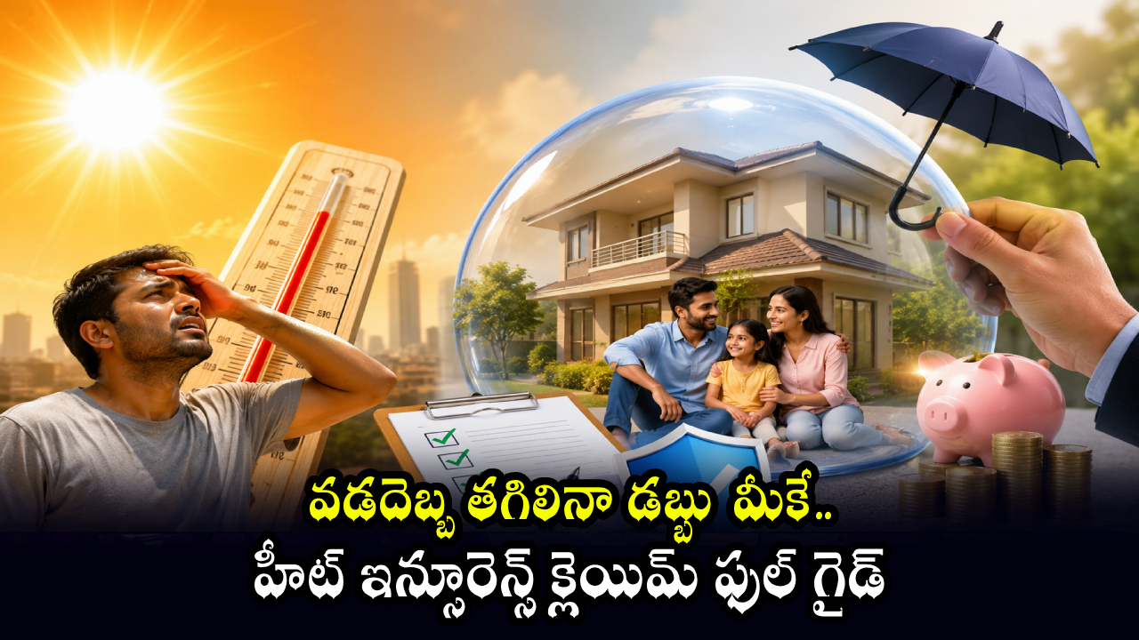 Heat Insurance : ఎండల భయానికి బ్రేక్! కొత్త బీమా వచ్చేసింది! వడదెబ్బకు క్లెయిమ్ ఎలా? కొత్త హీట్ ఇన్సూరెన్స్ ఫుల్ గైడ్!