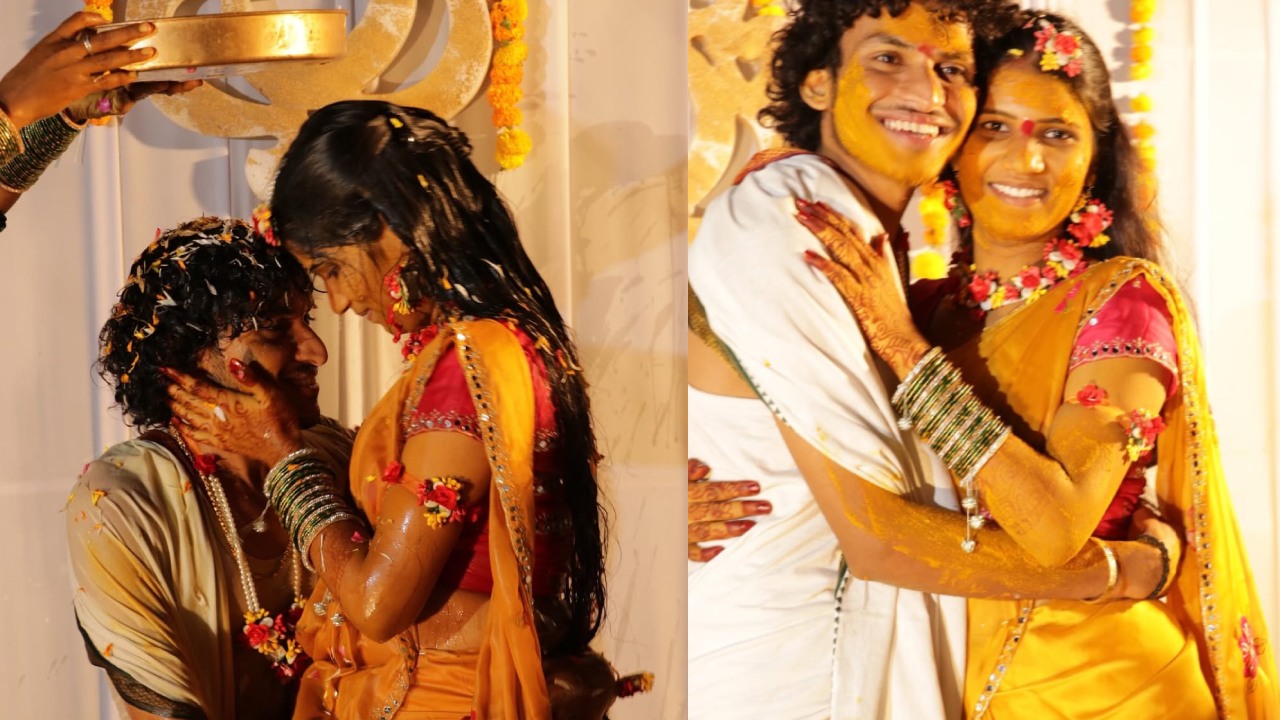Jabardasth Praveen Haldi : జబర్దస్త్ కమెడియన్ ప్రవీణ్ పెళ్లి.. హల్దీ వేడుకల ఫోటోలు షేర్ చేసిన భార్య..