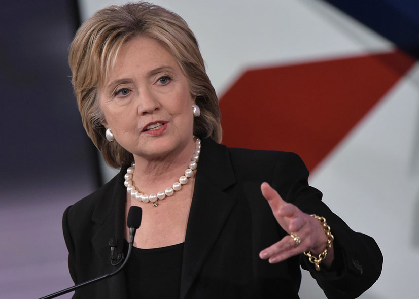 ‘Let’s shatter stereotypes’: Hillary Clinton calls on more women to run for office