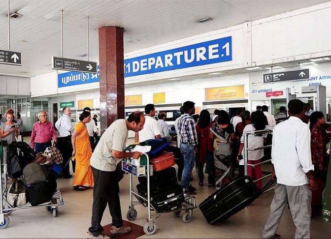 Soldier detained at Srinagar Airport for caring bullet