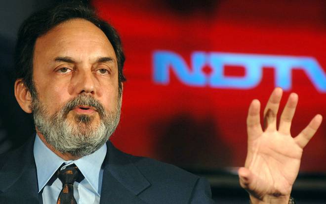 Case registered against NDTV co-founder Prannoy Roy