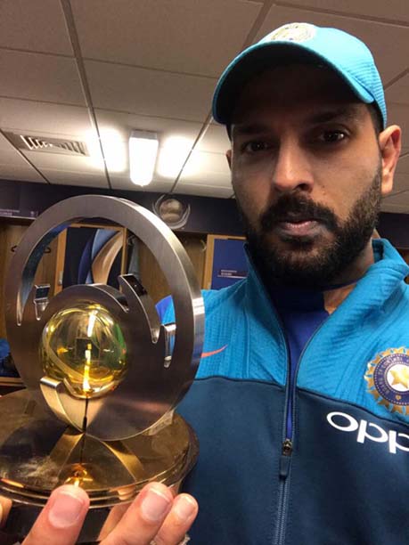 Yuvraj Singh dedicates his innings to Cancer survivors Yuvraj Singh dedicates his innings to Cancer survivors