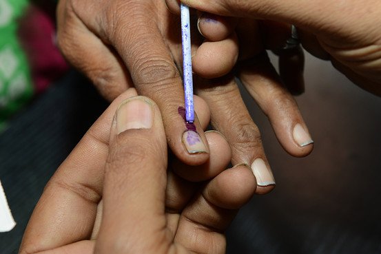 Polling underway for panchayat elections in Goa Polling underway for panchayat elections in Goa