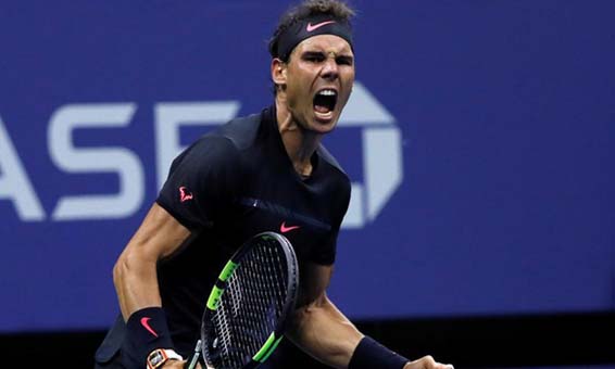 Rafael Nadal en route to US Open final after defeating Juan Martin Del Potro Rafael Nadal en route to US Open final after defeating Juan Martin Del Potro