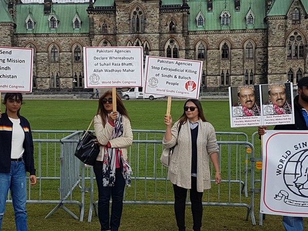 Sindhis hold anti-Pakistan protest in Canada