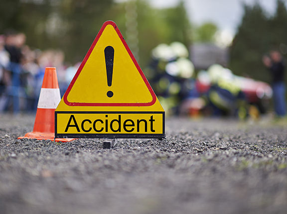 Two killed, three injured in road accident