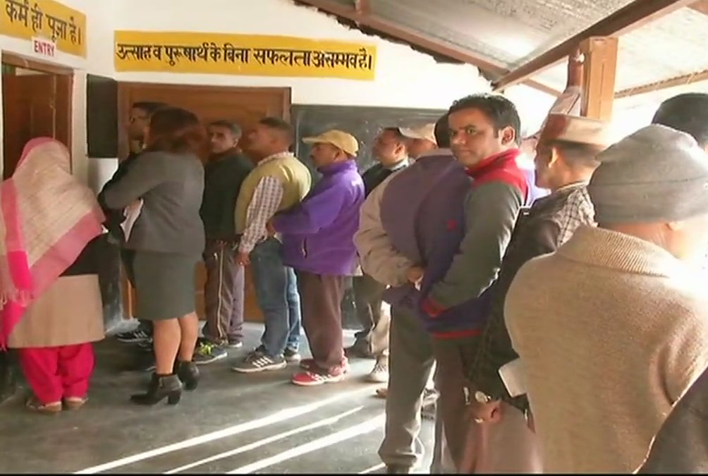 74% voting recorded in Himachal Pradesh assembly polls 74% voting recorded in Himachal Pradesh assembly polls