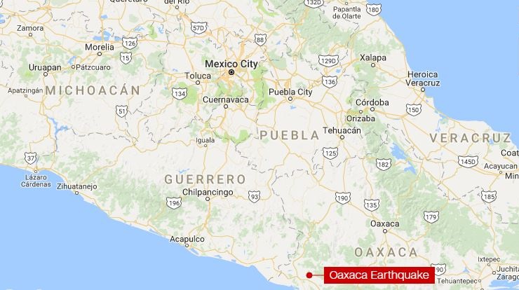 7.2 magnitude earthquake jolts Mexico