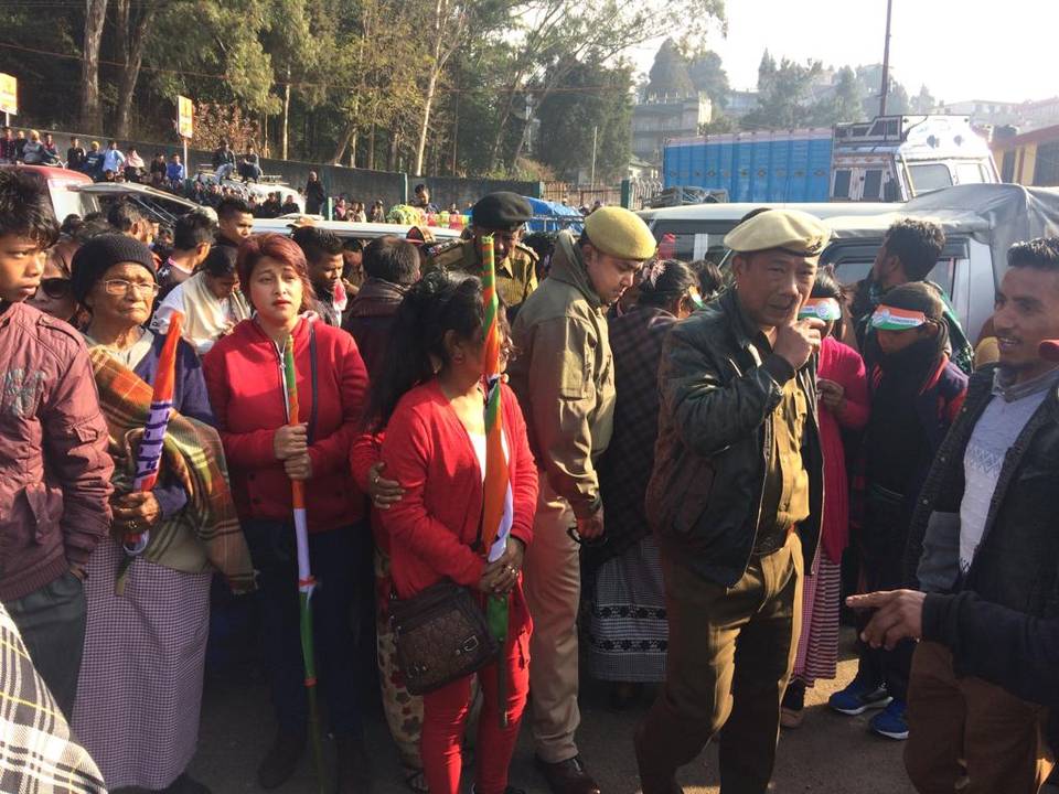 Congress leading in Meghalaya