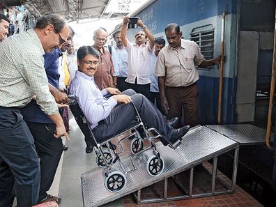 Now, wheelchair-friendly railway stations