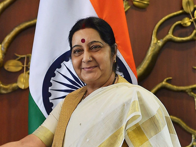 Swaraj calls Gyawali to congratulate, extends invitation to visit India