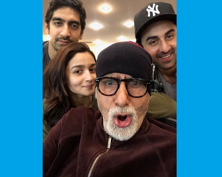 Big B afraid to ‘make fool of’ himself before ‘greats’ Ranbir, Alia