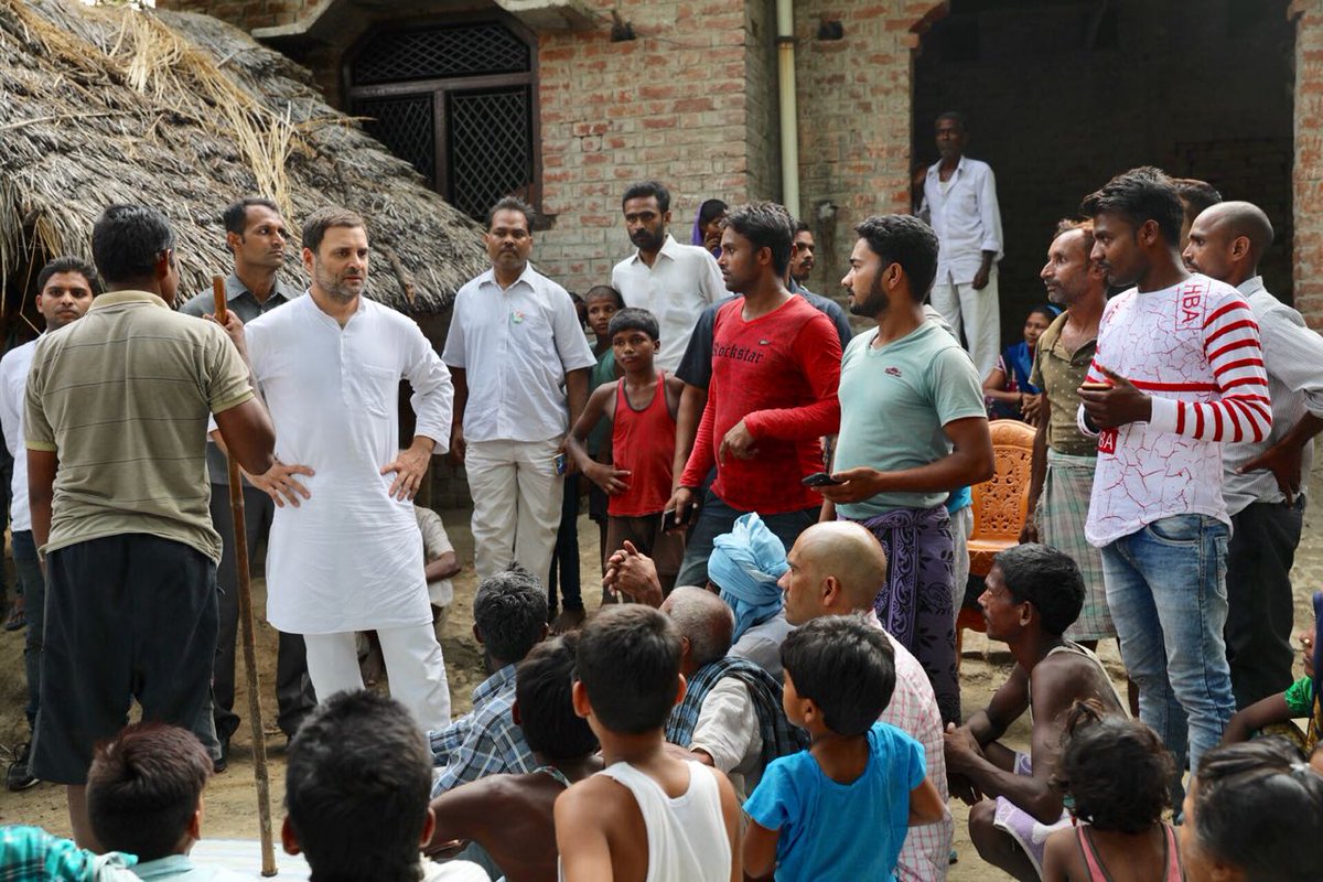Rahul holds ‘janta darbar’ in Amethi