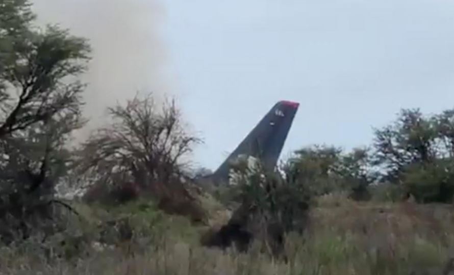 Aeromexico flight ferrying 97 passengers crashes