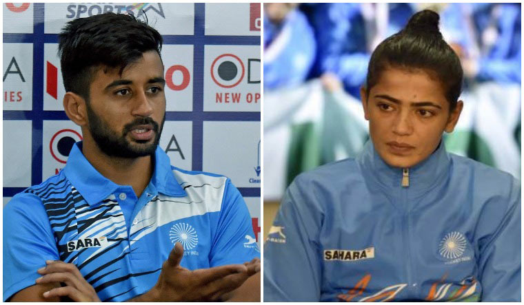 Hockey India congratulates Manpreet Singh and Savita for winning national awards