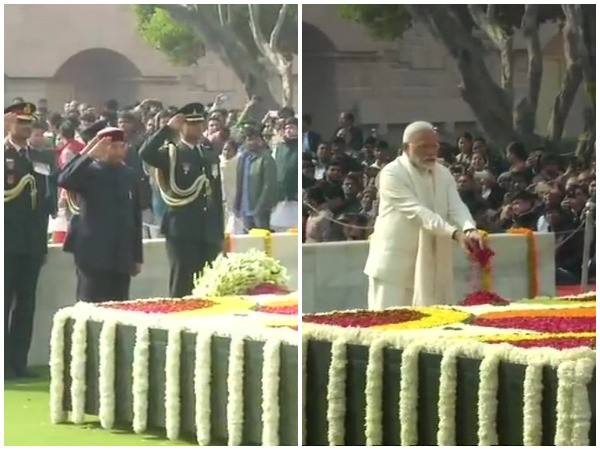 President, PM remember Mahatma Gandhi on his death anniversary
