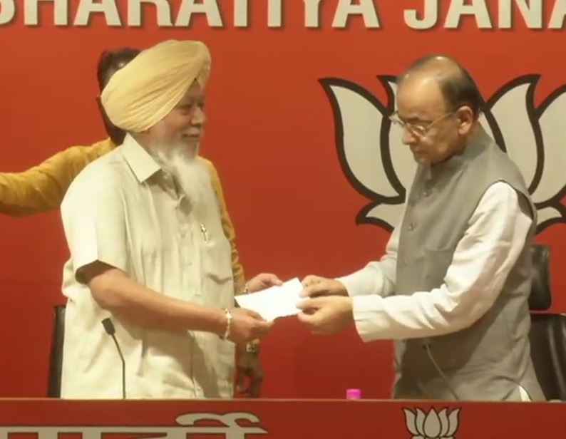 Suspended AAP leader Harinder Singh Khalsa joins BJP