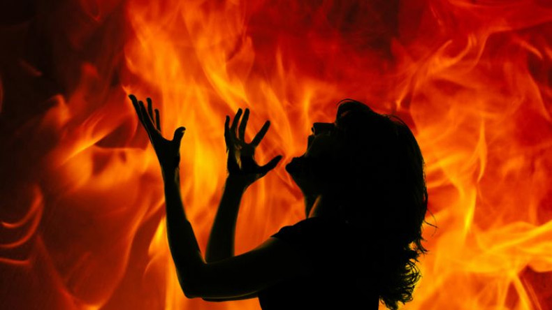 College student burnt to death by stalker