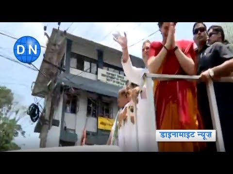 Rahul Gandhi begins campaign in Wayanad with roadshow Rahul Gandhi begins campaign in Wayanad with roadshow