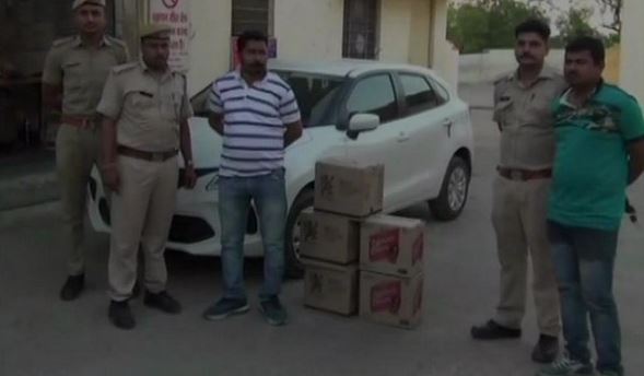 Rajasthan: 2 held, five cartons of liquor seized