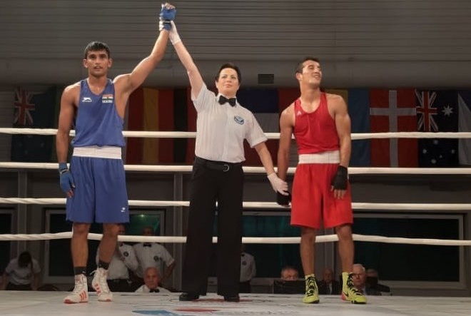 Gaurav Solanki, Manish Kaushik bag gold in Poland