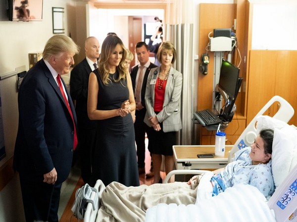 Trump meets shooting victims in El Paso, Dayton amid protests Trump meets shooting victims in El Paso, Dayton amid protests