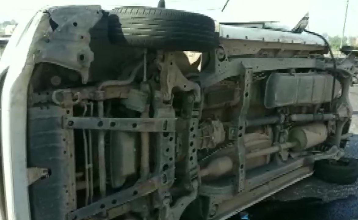 Punjab: 1 dead, 4 injured after car from Bikram Majithia’s convoy collides with truck Punjab: 1 dead, 4 injured after car from Bikram Majithia’s convoy collides with truck
