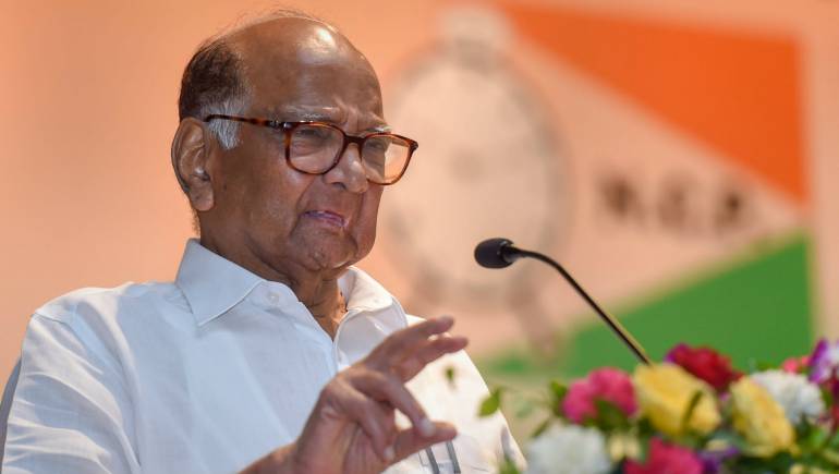 Sharad Pawar mocks Rajnath Singh, compares him to truck driver for using ‘lemon-chilli’ in ‘shashtra puja’
