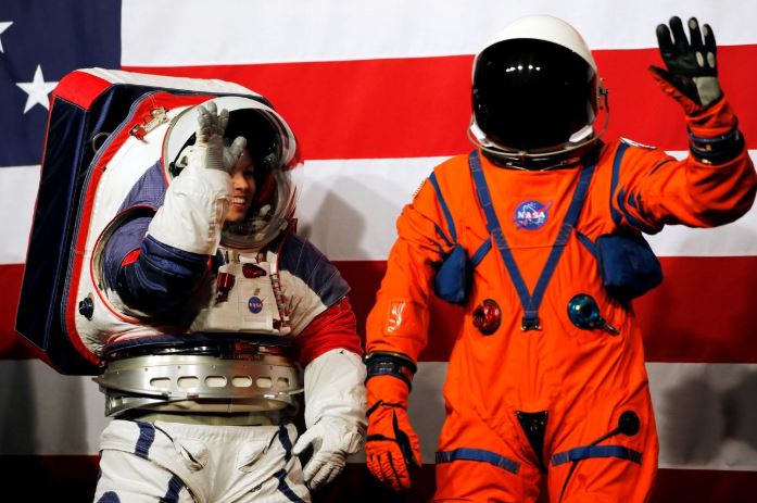 NASA unveils new spacesuit prototypes for missions