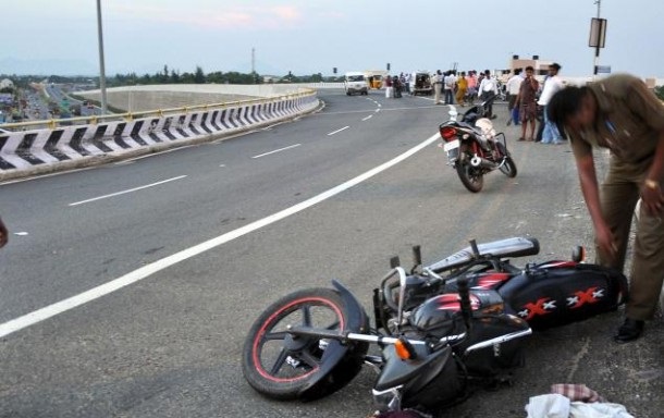 Uttar Pradesh: 2 dead as bus hits motorcycle