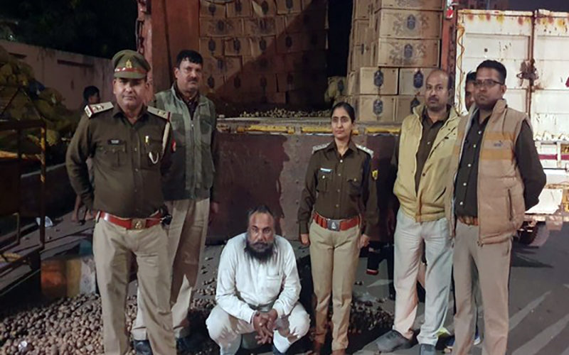 UP: Truck driver arrested with illicit liquor worth Rs 32 lakh