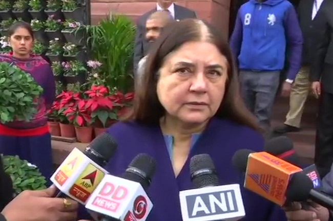 Can’t take law into their own hands: BJP MP Maneka Gandhi slams Telangana Police