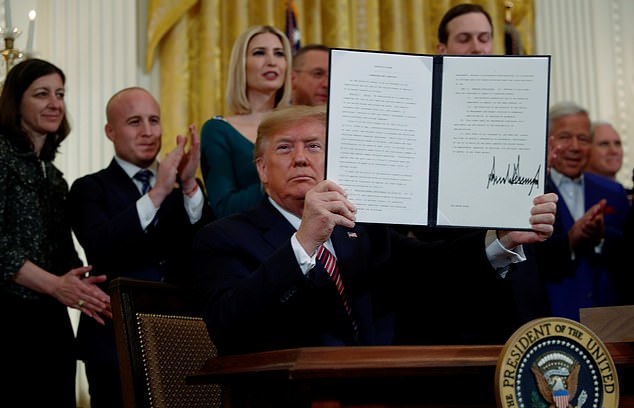 Donald Trump signs controversial executive order to punish anti-semitic hatred
